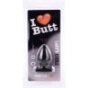 Plug Spade S I Love Butt 9 x 5.3 cm Noir