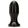 Plug Ribbed Plug 10.5 x 5 cm Noir pas cher