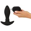 Plug vibrant Moving Rings Anos 14 x 4.8 cm Noir Plug vibrant Moving Rings Anos 14 x 4.8 cm Noir