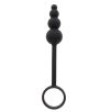 Cockring Plug anal Beads Ring 8.5 x 3.5 cm Noir Cockring Plug anal Beads Ring 8.5 x 3.5 cm Noir