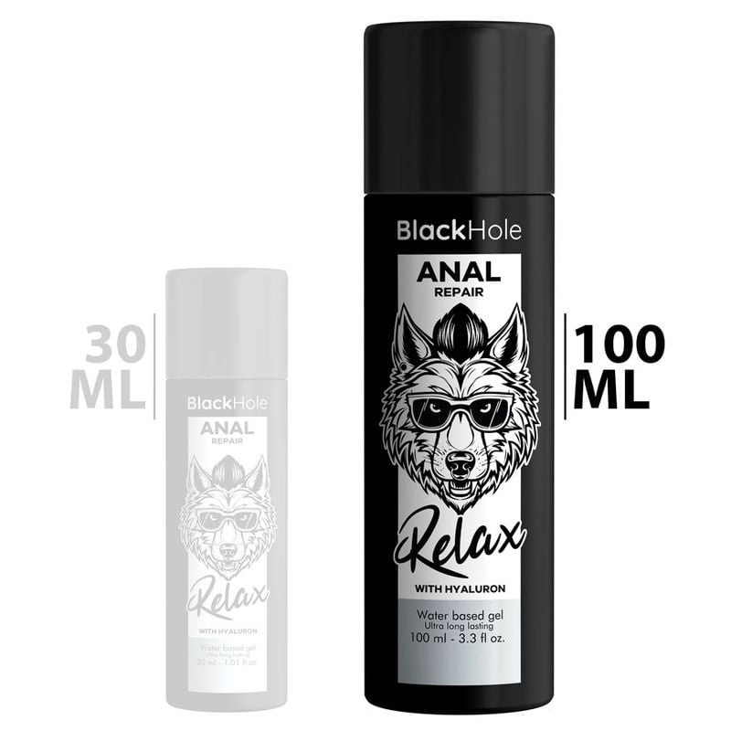 Lubrifiant Eau Anal Repair Black Hole 100ml pas cher