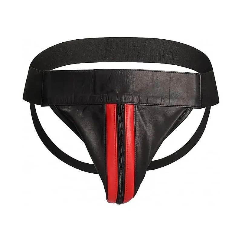 Jockstrap avec fermeture devant Rouge Ouch