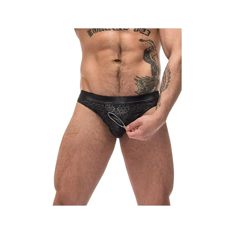 Slip Zip Bikini Male Power pas cher