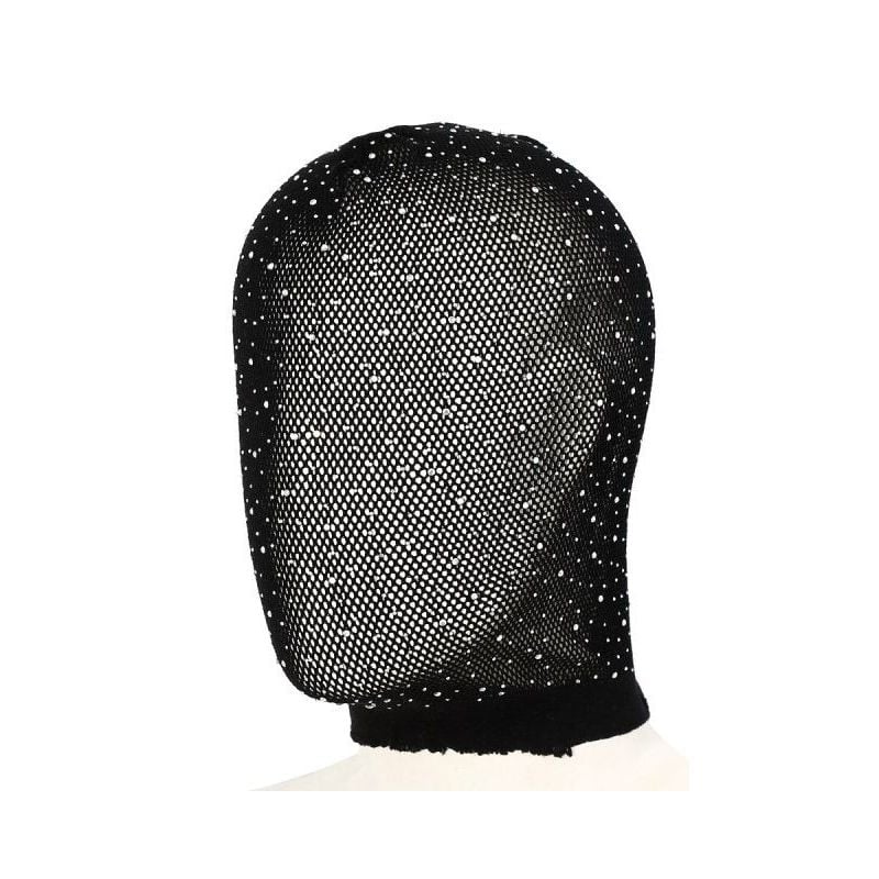 Cagoule en Résille avec Strass Diamands pas cher