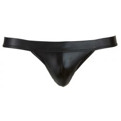 Jockstrap MUNIX Imitation Vinyle Noir