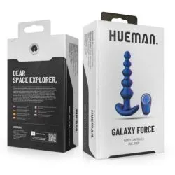 Plug vibrant Galaxy Force 12.5 x 3.5cm