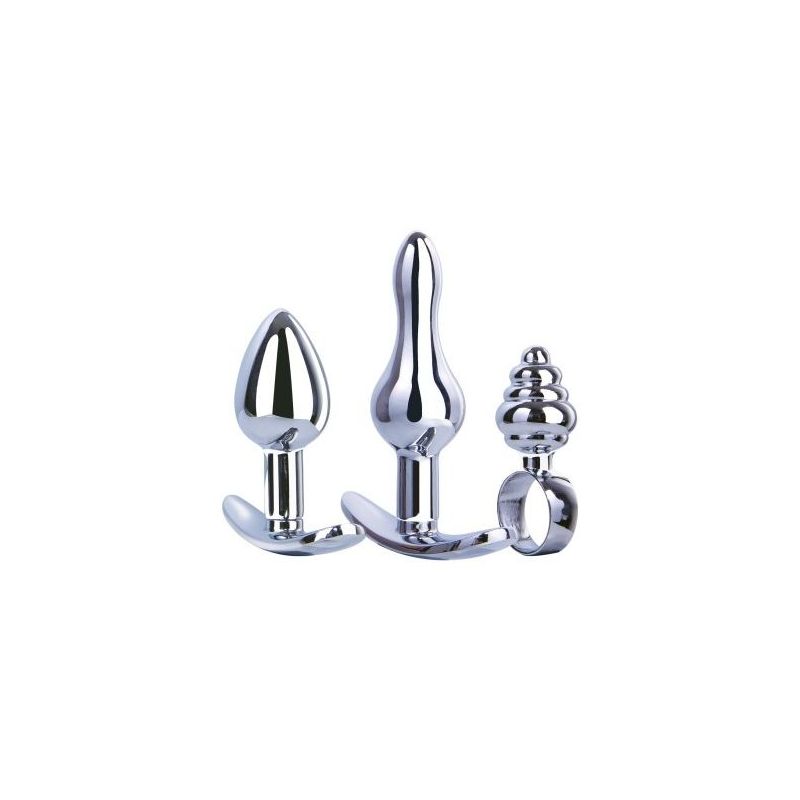 Kit Mini Plugs en métal Butt Ware Kit Mini Plugs en métal Butt Ware