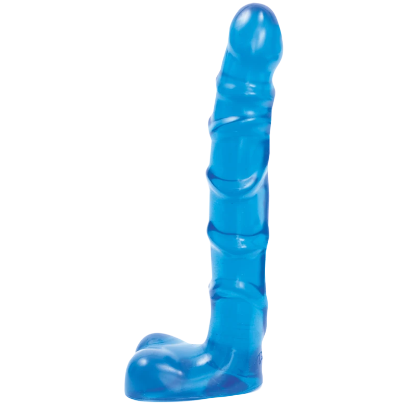 Gode Slimline Bleu Cobalt 17x3.3cm pas cher