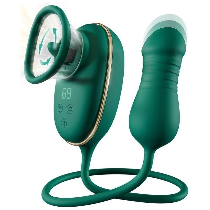Stimulateur Anal Triple Action+ 10 x 3.7cm Stimulateur Anal Triple Action+ 10 x 3.7cm
