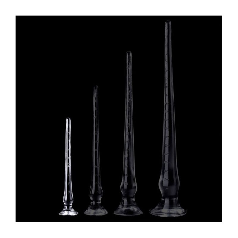 Gode long transparent Koxor S 25 x 3cm Gode long transparent Koxor S 25 x 3cm