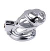 Cage de chasteté en métal Lock Love 9 x 3.5cm Cage de chasteté en métal Lock Love 9 x 3.5cm