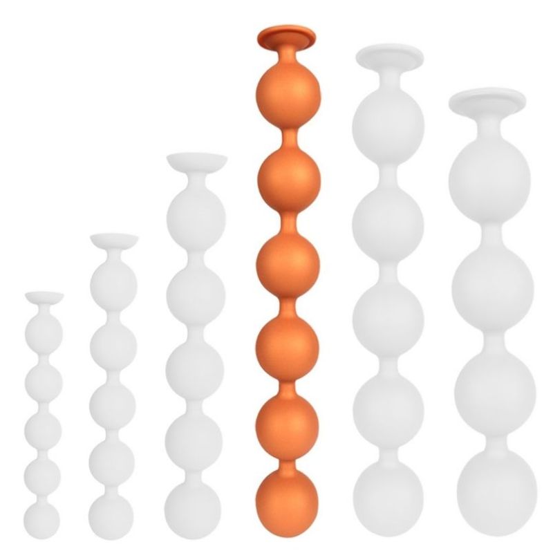 Boules anales Bulby Butt XL 50 x 6.7 cm Orange Boules anales Bulby Butt XL 50 x 6.7 cm Orange