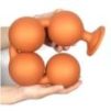 Boules anales Bulby Butt XXXL 45 x 8.7 cm Orange Boules anales Bulby Butt XXXL 45 x 8.7 cm Orange