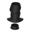 Plug Tunnel avec Bouchon Euhlo M 6.5 x 4.5 cm Noir Plug Tunnel avec Bouchon Euhlo M 6.5 x 4.5 cm Noir