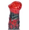 Gode Iktorix 20 x 5cm Noir et Rouge Gode Iktorix 20 x 5cm Noir et Rouge