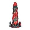 Gode Hortarix 19 x 5.5cm Noir et Rouge Gode Hortarix 19 x 5.5cm Noir et Rouge