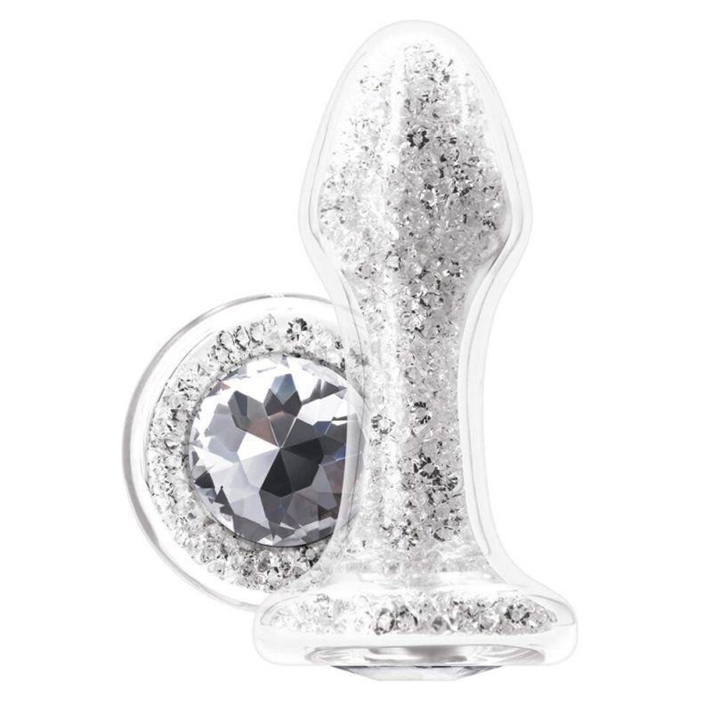 Plug Bijou Glam Star 8 x 3.5cm Argent Plug Bijou Glam Star 8 x 3.5cm Argent