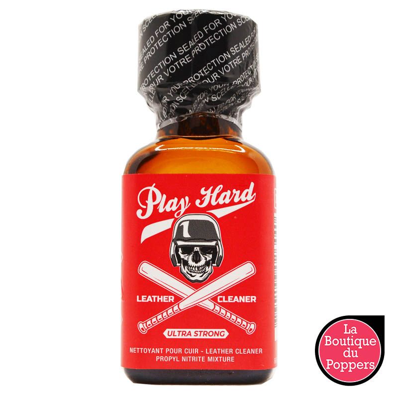 Poppers Play Hard Ultra Strong 25ml Propyle Poppers Play Hard Ultra Strong 25ml Propyle