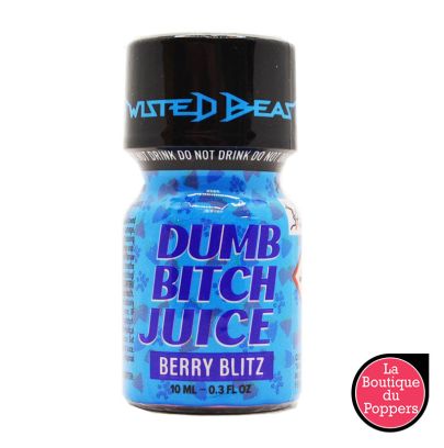 Poppers Dumb Bitch Juice Berry Blitz 10ml Amyl pas cher sur La boutique du Poppers