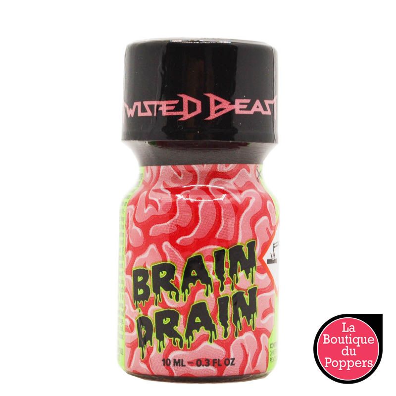 Poppers Brain Drain 10ml Pentyl Poppers Brain Drain 10ml Pentyl