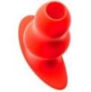 Plug Tunnel Stretch Rouge Extra large 16 x 7.5cm Plug Tunnel Stretch Rouge Extra large 16 x 7.5cm