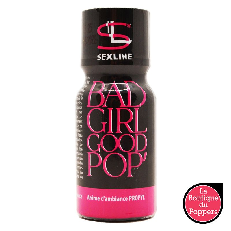 Poppers Bad Girl Good Pop' 15ml Propyl Poppers Bad Girl Good Pop' 15ml Propyl