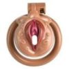 Cage de Chasteté Sissy Kiss 3.5 x 3.8cm Marron Cage de Chasteté Sissy Kiss 3.5 x 3.8cm Marron