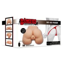 Masturbateur Réaliste Vibrant FAT ASS 2 Entrées