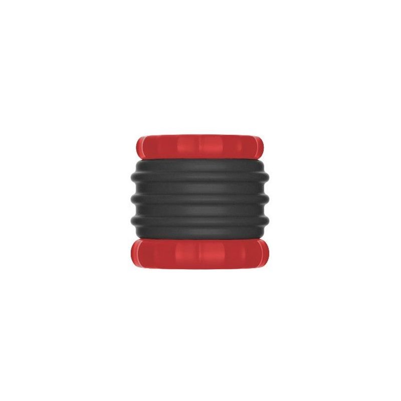 Ballstretcher Soqlo 35 mm - Hauteur 5 cm Noir-Rouge
