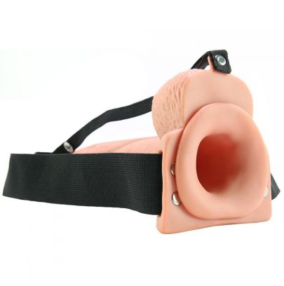 Gode ceinture Strap-On Squirting 20 x 5.5 cm