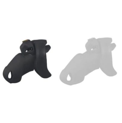 Cage de Chasteté Silicone Flexty S 9 x 3.5cm Noire pas cher