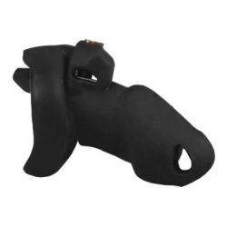 Cage de Chasteté Flexty M 10.5 x 3.5cm Noire
