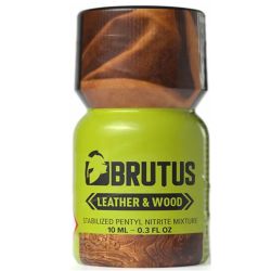 Poppers Brutus Leather & Wood Pentyle 10ml pas cher