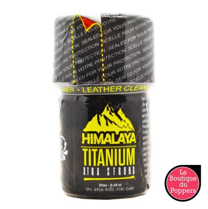 Poppers Himalaya Titanium 20ml Propyle pas cher