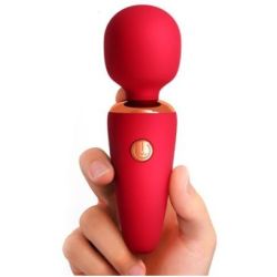 Mini Wand Creamy Vibes 10 cm Tête 30 mm Rouge pas cher