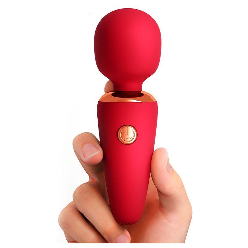 Mini Wand Creamy Vibes 10 cm Tête 30 mm Rouge Mini Wand Creamy Vibes 10 cm Tête 30 mm Rouge