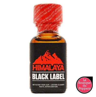 Poppers Himalaya Black Label 25ml Pentyl pas cher