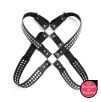 Harnais homme Studs Steel Chest Harnais homme Studs Steel Chest