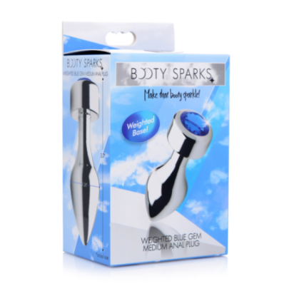 Plug Bijou Bleu Métal pas cher sur la boutique du poppers