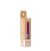 Vibromasseur Plastique Recyclé Biologique Violet - 11.5x2.8cm