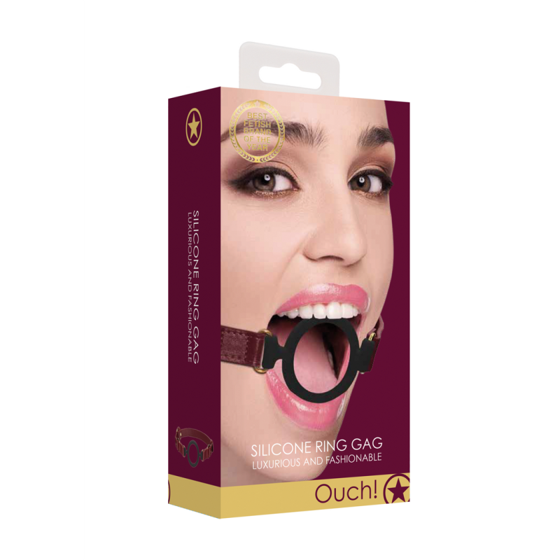 Baillon Gag Ouvrant en Silicone