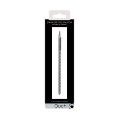 Tige à urètre en acier inoxydable - 15x0.8cm pas cher sur la boutique du poppers