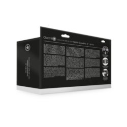 Gode Ceinture creux Gunmtal 20x4cm