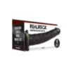 Gode ceinture Vibrant 24.5x5cm Noir Realrock