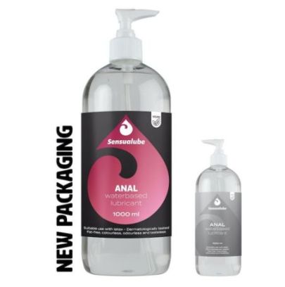 Lubrifiant à base d'eau Sensualube Anal 1 Litre pas cher