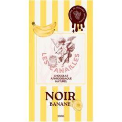 Tablette Chocolat Composees - Base Chocholat Noir / Banane - 100G