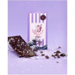 TABLETTE CHOCOLAT COMPOSEES - BASE CHOCHOLAT NOIR / FLEUR DE SEL - 100G pas cher