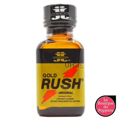 Poppers Gold Rush Lockerroom Pentyl 25ml pas cher