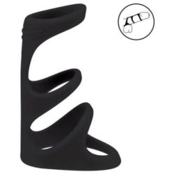 Anneau pénien 3-Loop Noir pas cher Anneau pénien 3-Loop Noir pas cher