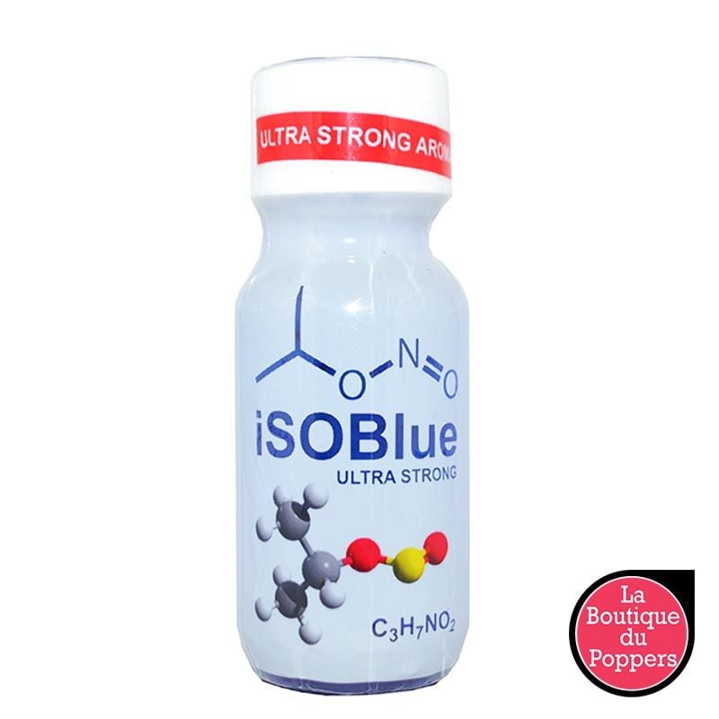 Poppers Isoblue 25mL Extra Fort pas cher